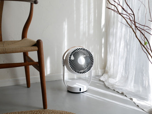 スタドラフォームのLeoサーキュレーター、シルバー色の家庭用小型遠心ファン