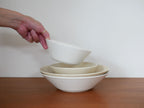 イッタラのティーマシリーズ磁器製ボウル、15cmと21cmの二サイズ