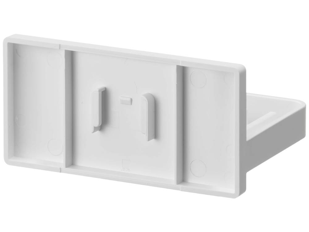 MIST/ミストの水が流れるソープトレーがフィルムフックで壁に取り付けられている様子