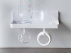 ミストの銀色プラスチック製フィルムフックトレー W18