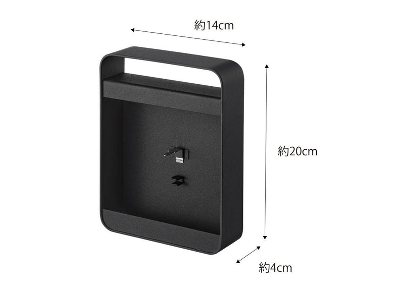 スチールとステンレス製のハンドル付き蚊取り線香スタンド。幅約14cm、高さ約20cmのシンプルなデザインで、蚊取り線香を安全に設置できる製品。