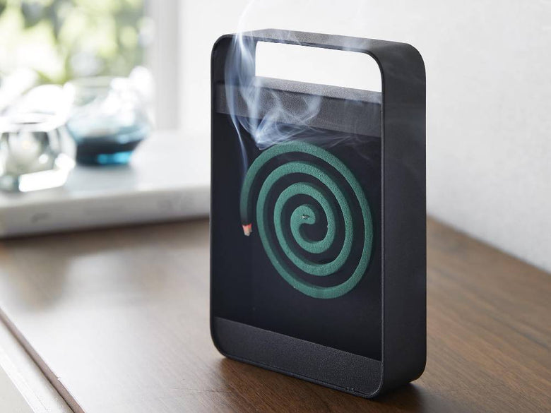 スチール製のハンドル付き蚊取り線香スタンドタワー