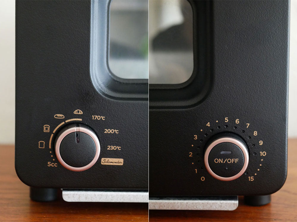 バルミューダ The Toaster Proのスタイリッシュで高機能なトースター本体。キッチンにマッチするモダンなデザイン。