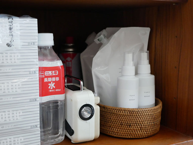 ふく温泉 備えるお風呂 無香料スプレータイプ150mlプラスチックボトル