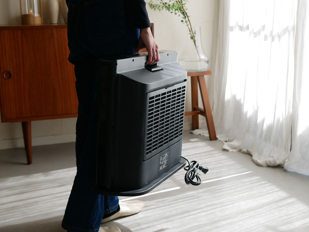 【THREEUP/スリーアップ】節電センサー付き 大風量パネルセラミックヒーター グランヒート