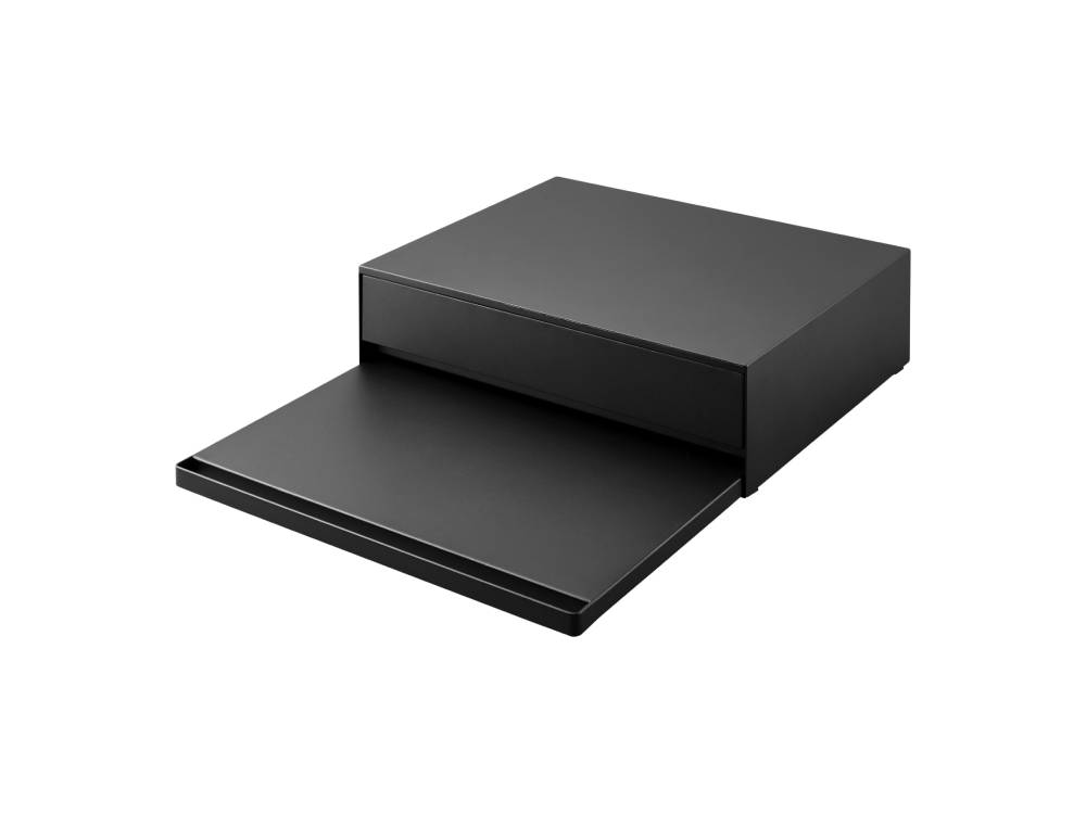 【tower/タワー】ツーウェイ キッチン家電下引き出し＆スライドテーブルの収納ユニット