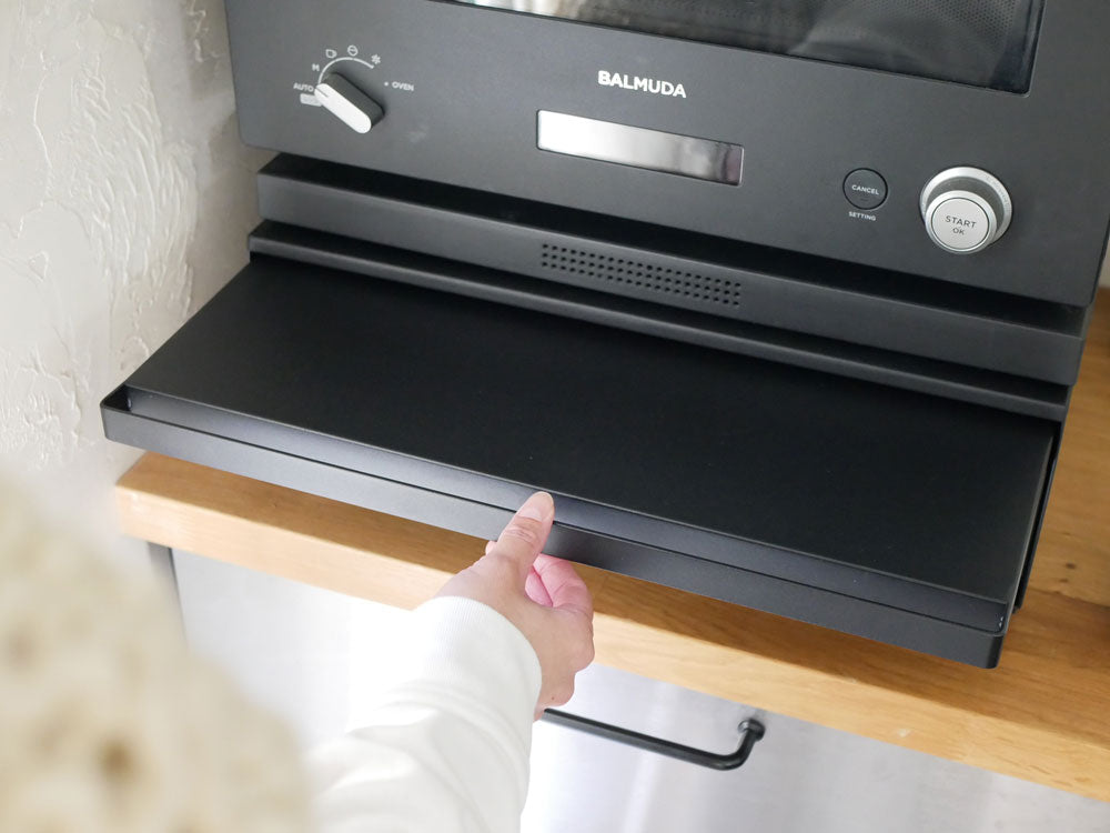 ツーウェイ タワー キッチン家電の下引き出しとスライドテーブルを備えたスチール製ホームアプライアンス