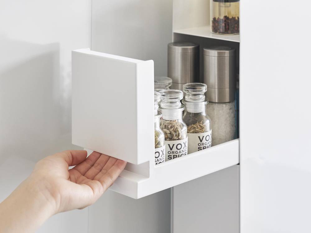 9TFX　隠せる調味料ラック タワー 2段 tower/タワー】隠せる調味料ラック 2段｜【公式】ひなたライフ