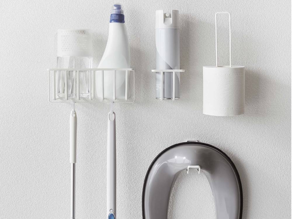 シルバー仕上げのスチール製ウォールトイレットペーパーホルダー、円筒形デザインで壁に取り付け可能