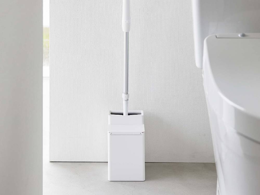 towerのABS樹脂製クリーナーシート収納付きトイレワイパースタンド