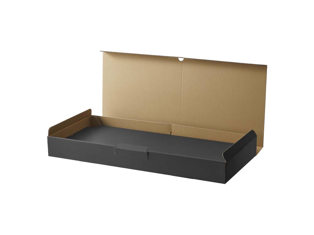 タワー着物収納ボックス、紙製の二段式収納ケース、ABS樹脂取っ手付き