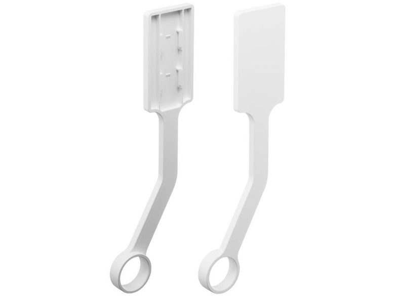 tower/タワー フィルムフックエアコン室内物干しポールホルダーのプラスチック製セキュリティハンドル