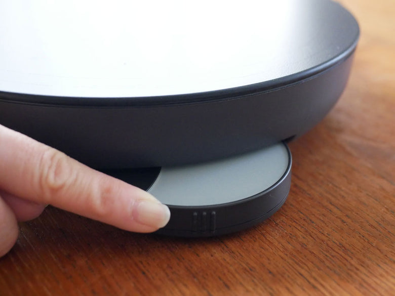 レコルトの卓上IHクッキンググリドル本体と専用プレートのセット