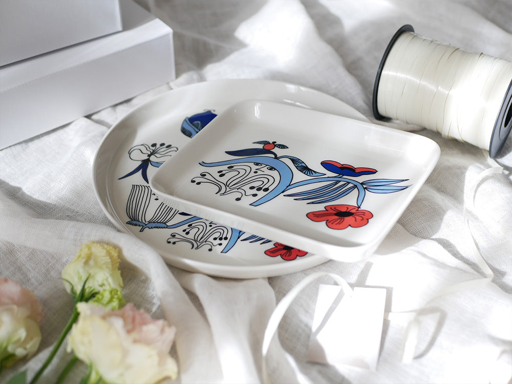 アラビア製プータルフリの磁器製24cmプレート、ディナーウェアセット用