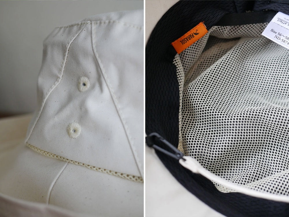 【IMPROVE/インプルーブ】DIGNITY被る日傘のフェドラ型ファッションサンハット。UVカット率99.9％以上で紫外線対策に最適