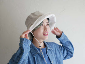 紫外線カット機能搭載のインプルーブDIGNITY日傘用フェドラサンハット