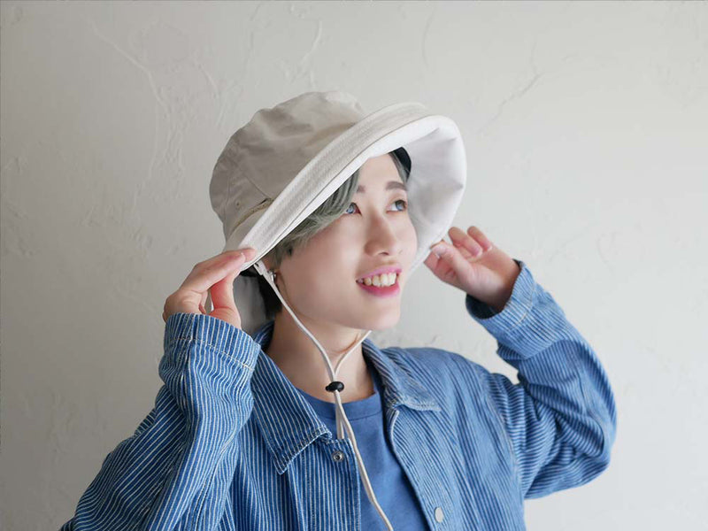 紫外線カット機能搭載のインプルーブDIGNITY日傘用フェドラサンハット