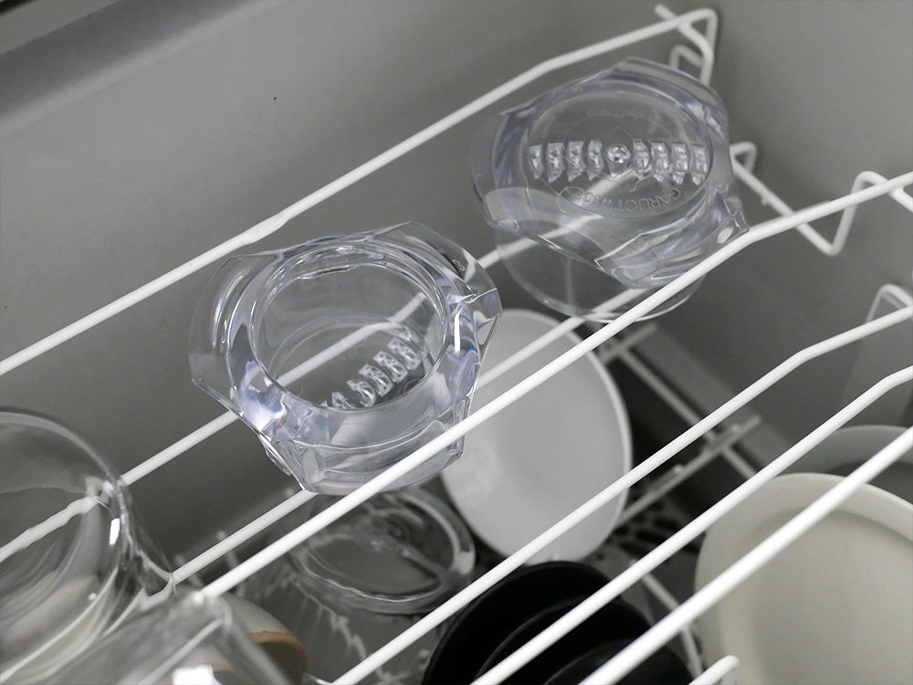 アークトレーディングのガーリックツイスト、銀色のBPAフリー・トライタン製キッチン収納容器