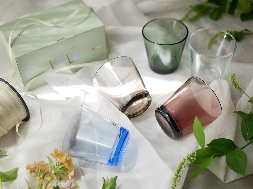 新品　イッタラ　 カルティオ  パープル　ブラウン　オリーブ　3個 Iittala/イッタラ】カルティオ タンブラー ペア｜【公式】ひなたライフ