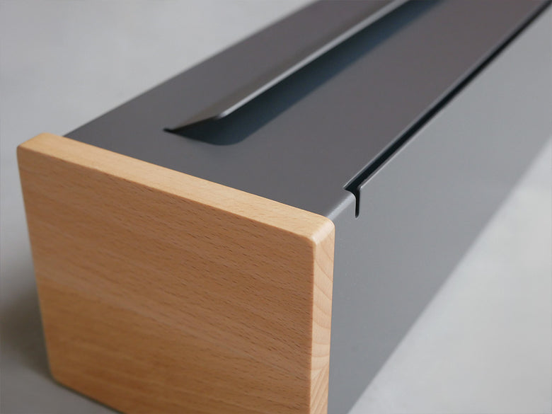 【ideaco】魅せるコストコ大容量ラップケースの高級木目デザイン