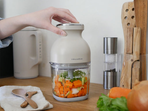 【recolte/レコルト】コードレス カプセルカッターボンヌ / 《エコバッグ付き - HinataLife限定セット》