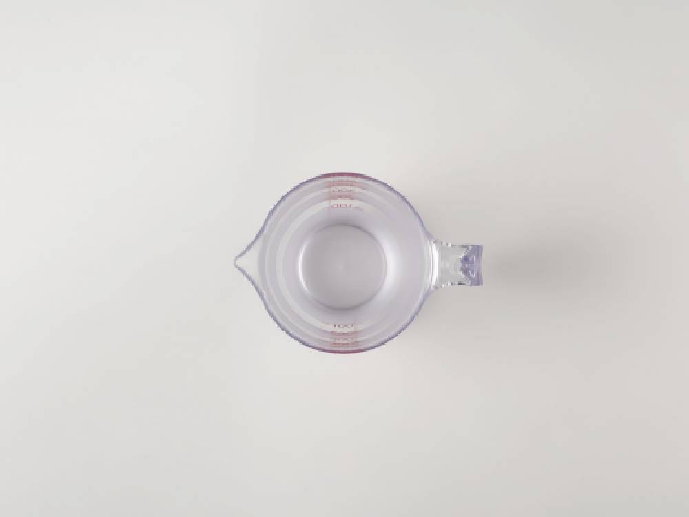 マーナのきほん 計量カップ200mLと500mLのプラスチック製セット