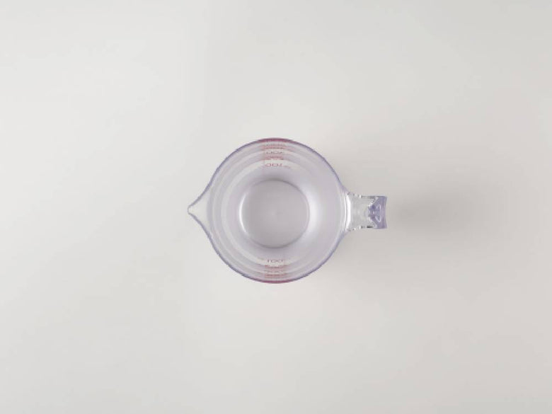 マーナのきほん 計量カップ200mLと500mLのプラスチック製セット