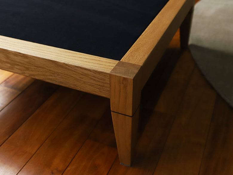 デザイン性の高いオーク無垢材の木製フローリングの詳細画像