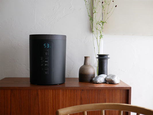 【THREE UP/スリーアップ】多機能スチーム加湿器 スチームポット