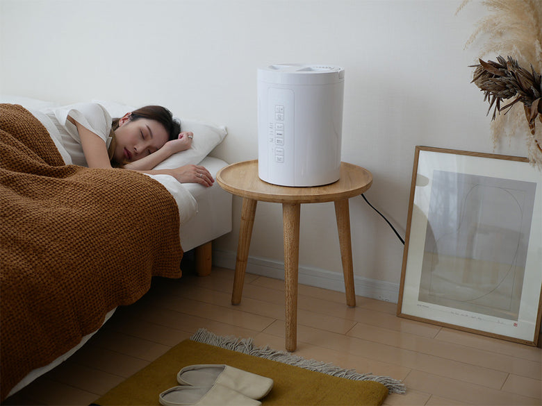 【THREE UP/スリーアップ】多機能スチーム加湿器 スチームポット