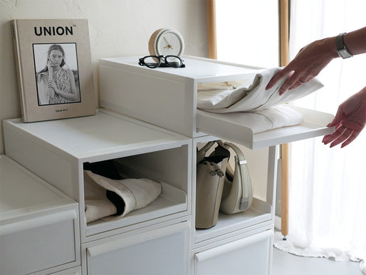 【like-it/ライクイット】クローゼットシステム引き出し オープントレータイプ