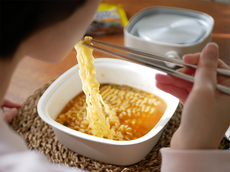 récolte（レコルト）ポットデュオキャレ卓上電気小鍋とセラミックボウル、グリルプレートのセット