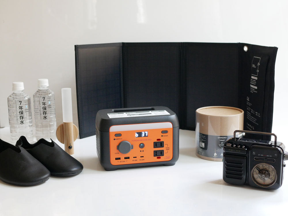 リン酸鉄リチウムイオン電池ポータブル電源＋ソーラーパネルセット