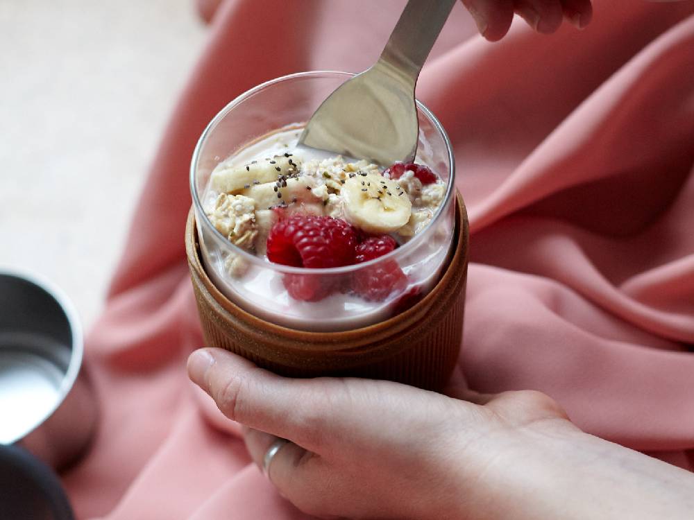 ブラックブルムのガラスランチポットとボウル