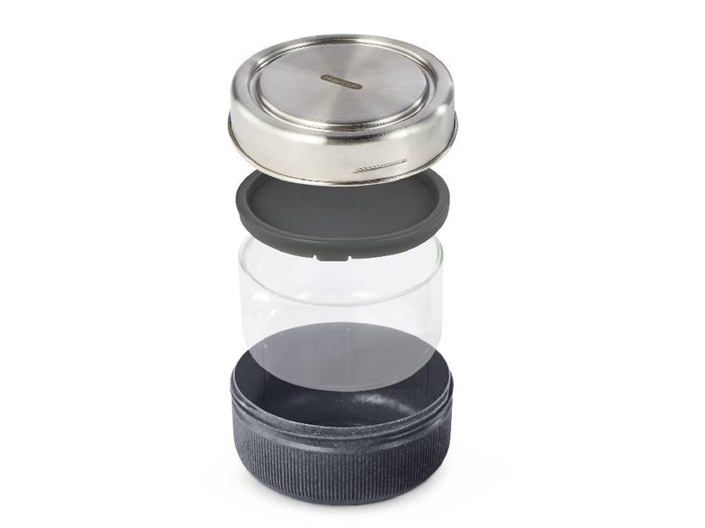 ブラックブルムの耐熱ガラスランチポットとボウルセット