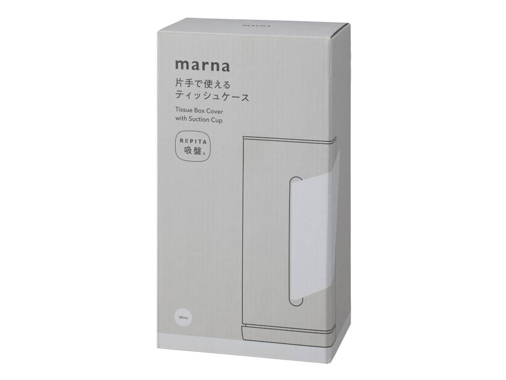 marna/マーナ】倒れない片手でサッとティッシュケース｜【公式】ひなた