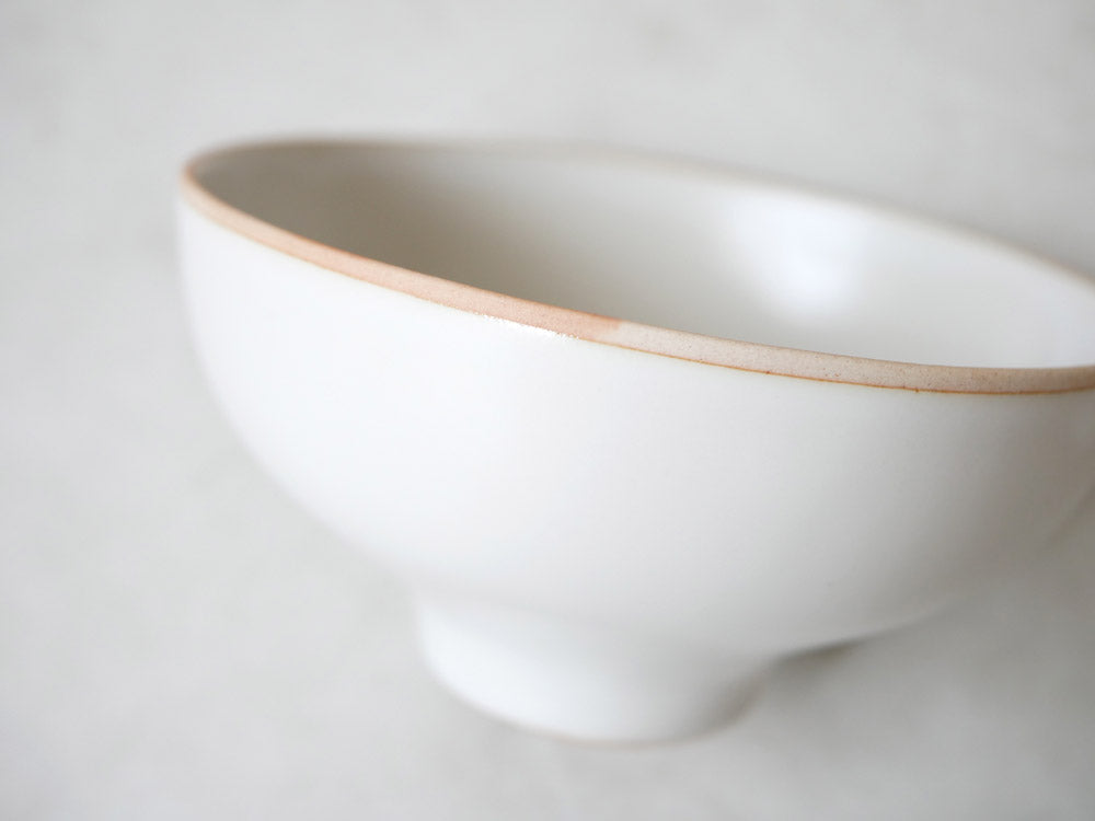sarasa design×イブキクラフトのシンプルなせっ器製ご飯茶碗