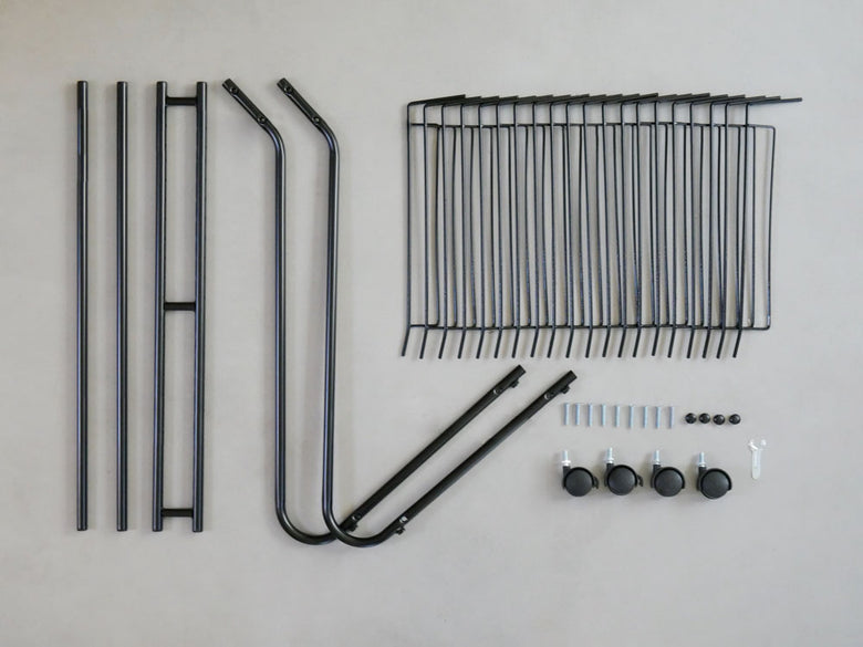 ビーワースセレクション スラックスハンガー20本掛け ブラック