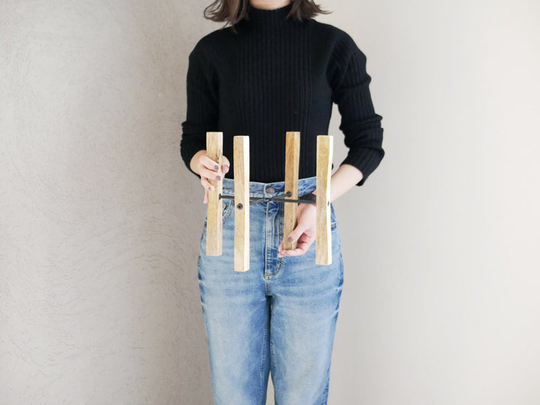 POSH LIVINGの折りたたみ式ポットスタンド