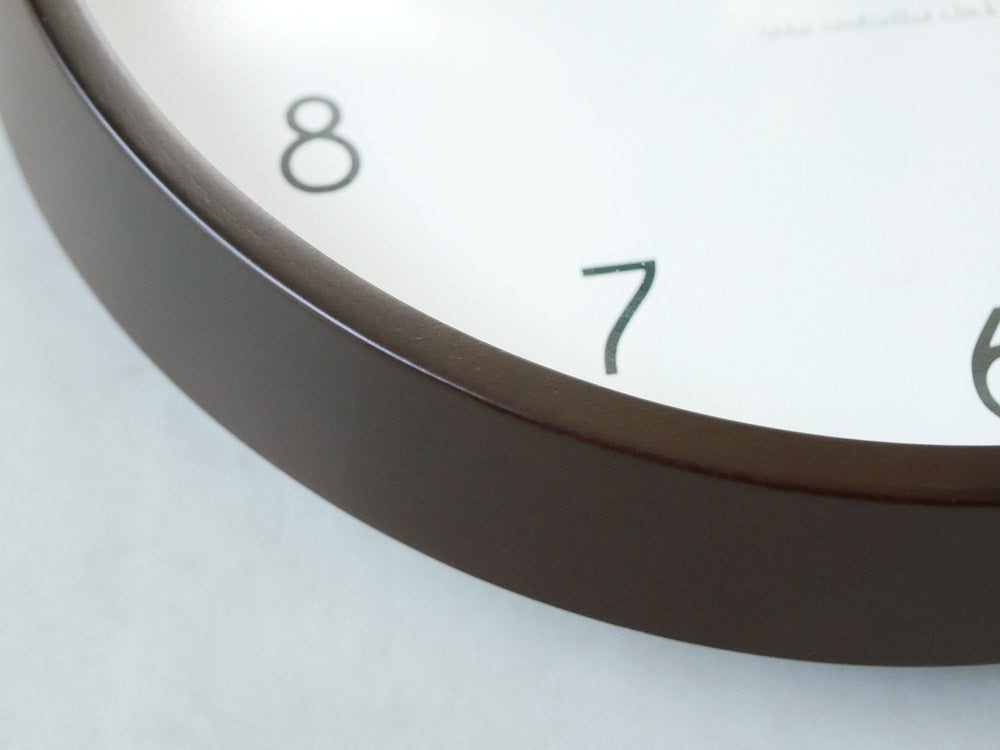 レムノスキャンペーン電波時計 シルバーフレーム