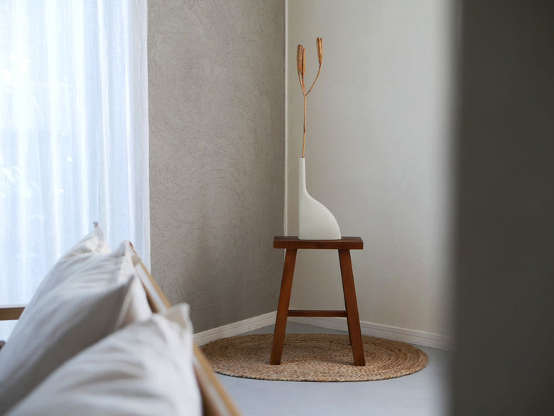 木製フロアと家具のインテリア