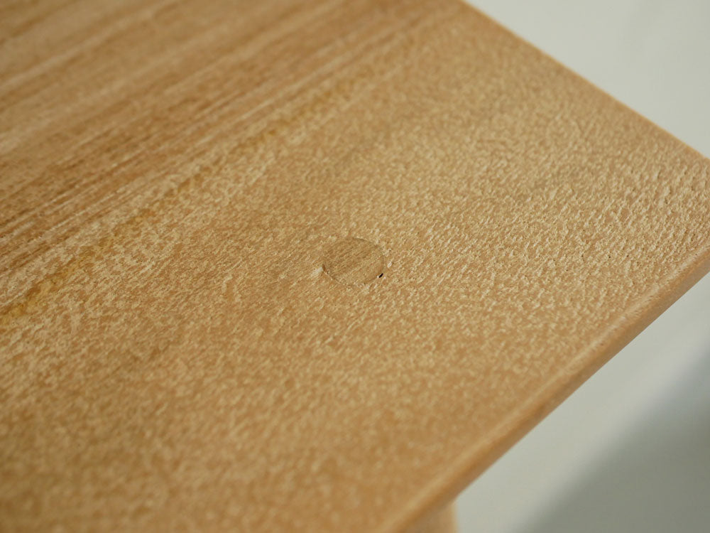 Comore Sunのチーク立てかけコンソールテーブル