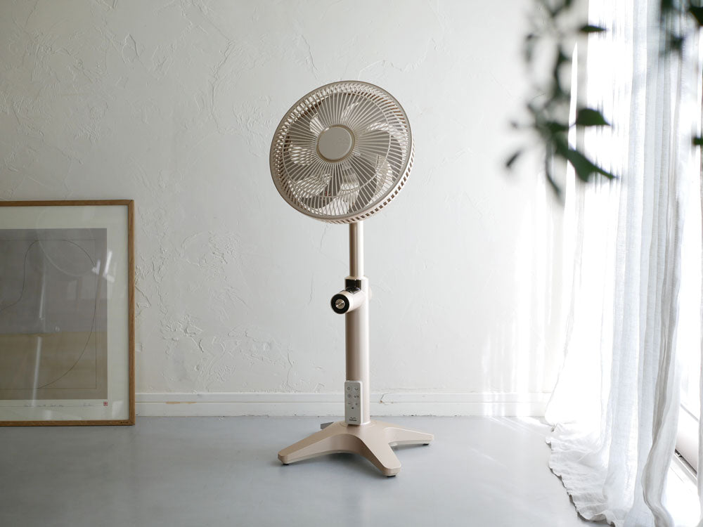 【Kamomefan/カモメファン】やわらかい風を届けるKamomefan+c lite2(上下自動首振りモデル)