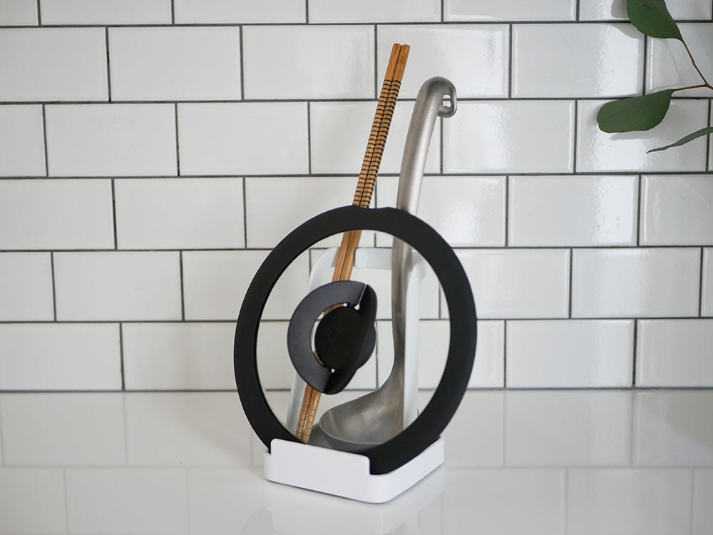 【tower/タワー tosca/トスカ】お玉＆鍋ふたスタンド