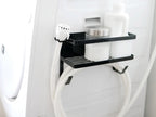 【tower/タワー】ホースホルダー付き洗濯機横マグネットラック