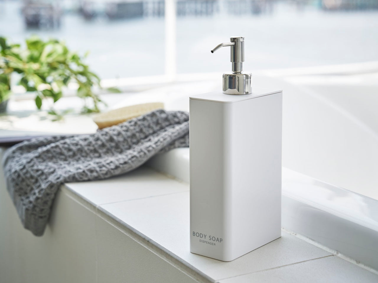 【tower/タワー】ツーウェイディスペンサー スクエア スリム