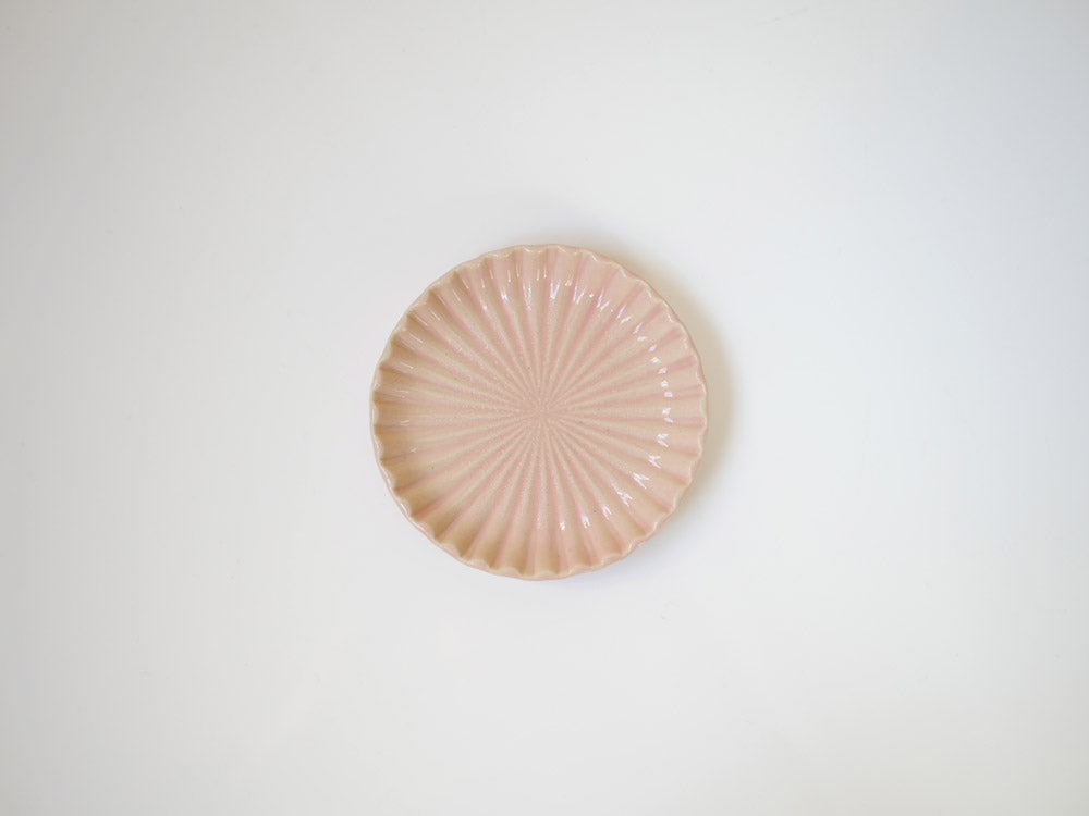 【俊峰陶苑】花あかり 丸小皿