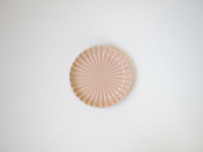 【俊峰陶苑】花あかり 丸小皿