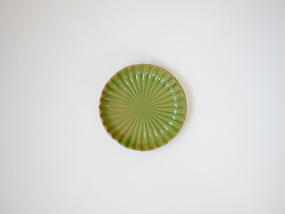 【俊峰陶苑】花あかり 丸小皿