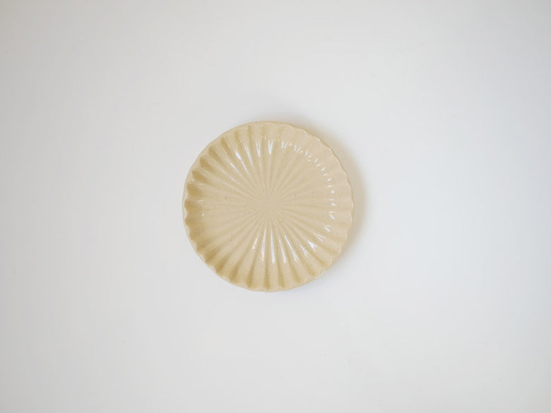 【俊峰陶苑】花あかり 丸小皿